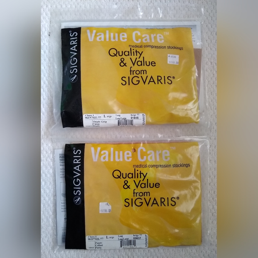 SIGVARIS Medical Compression Stockings.   *SOLD
